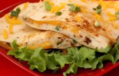 Cheesy and delicious mashed potato quesadilla, a perfect blend of Mexican and American flavors.