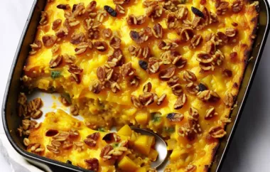 Cheesy and Flavorful Squash Casserole