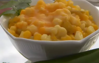 Cheesy and Savory Hot Corn Casserole Recipe