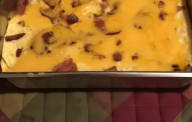 Cheesy Bacon Breakfast Casserole