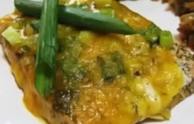 Cheesy Baked Salmon - A Delicious Twist on a Classic Dish