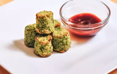 Cheesy Broccoli Cauliflower Tots - A Delicious and Healthy Snack Option