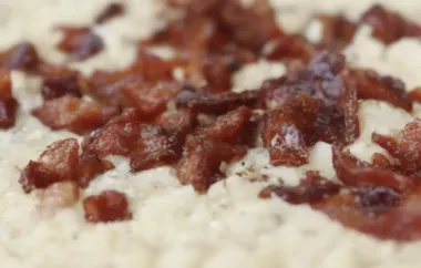 Cheesy Cauliflower Risotto with Bacon
