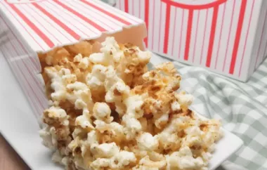 Cheesy Chili Popcorn
