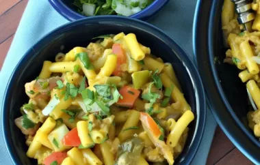 Cheesy Salsa Mac: A Delicious and Spicy Twist on Classic Mac and Cheese