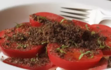 Chef John's Tomato and Dirt Salad - A Playful and Delicious Summer Salad Recipe