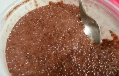 Chia-Seed Sugar-Free Chocolate Pudding