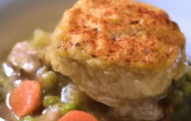 Chicken and Dumplings Casserole - A Hearty and Comforting American Classic