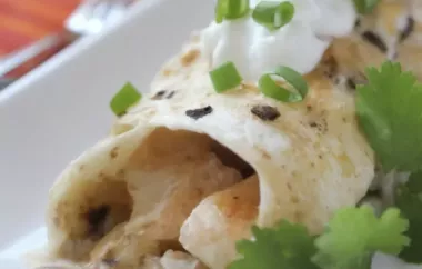 Chicken Enchiladas II - A Delicious Mexican Dish