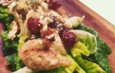 Chicken Salad with Apples, Grapes and Walnuts