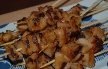 Chicken Satay with Homemade Peanut Sauce