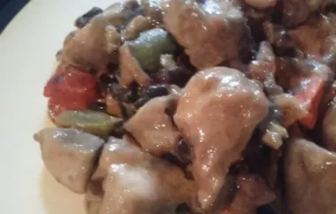 Chicken with Black Beans