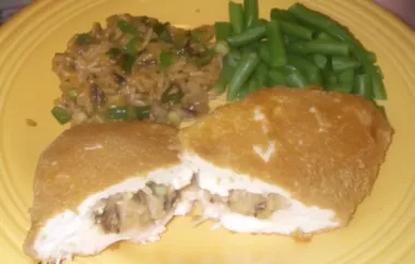 Chili and Cheese Stuffed Chicken Breasts Recipe