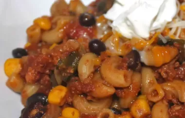 Chili Mac (Mexican Style)