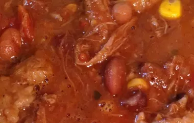 Chili with Pulled Beef and Pork for a Crowd