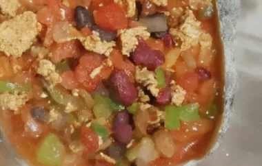 Chili with Turkey and Beans