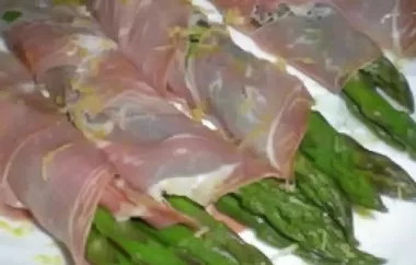 Chilled Asparagus Salad with Prosciutto and Fresh Lemon