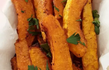Chinese Five-Spice Air Fryer Butternut Squash Fries