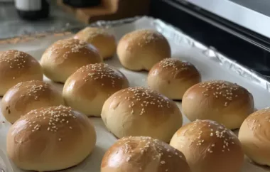 Chinese Sweet Bun Dough Recipe