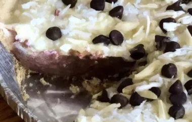 Chocolate Coconut Pudding Pie