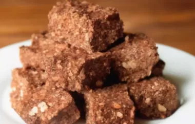 Chocolate-Hazelnut Spread No-Bakes