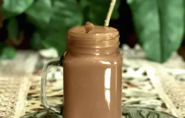 Chocolate Sapote Smoothie