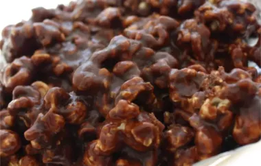 Chocolaty Caramel Nut Popcorn
