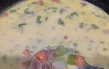 Chunky Cheese Soup