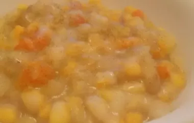 Chunky Corn Chowder (Vegan)