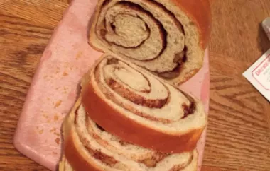 Cinnamon Swirl Bread for the Bread Machine