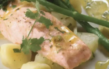 Citrus-Salmon with New Potatoes