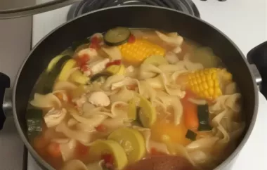Classic American Chicken Noodle Soup Recipe