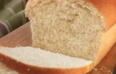 Classic Amish White Bread Recipe