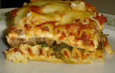 Classic and comforting, this fabulous foolproof lasagna is the perfect dinner dish for any occasion.