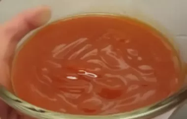 Classic and Tangy Old-Style BBQ Sauce