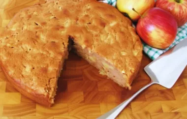 Classic Apple Cake Recipe
