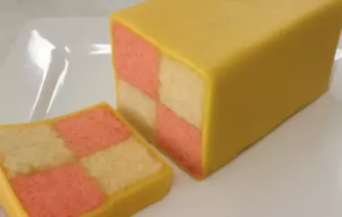 Classic Battenburg Cake Recipe