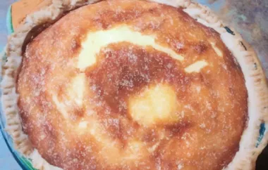 Classic Buttermilk Pie Recipe