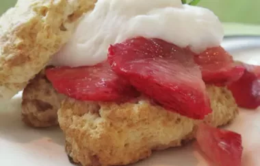 Classic Buttermilk Strawberry Shortcake Recipe