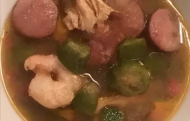 Classic Cajun Gumbo Soup Recipe