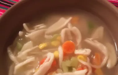 Classic Comfort: Chicken Noodle Soup