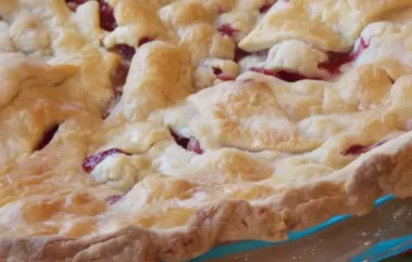 Classic Cranberry Apple Pie Recipe