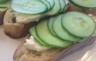 Classic Cucumber Sandwiches