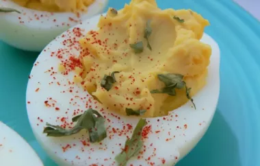 Classic Deviled Eggs Recipe with a Twist