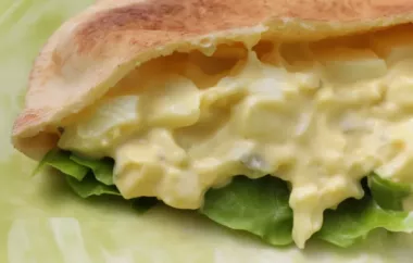 Classic Egg Salad Recipe with a Tangy Twist