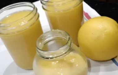 Classic English Lemon Curd Recipe