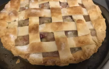 Classic Gooseberry Pie Recipe