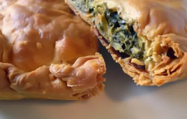 Classic Greek Spinach Pie: Spanakopita