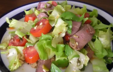 Classic Grilled Steak Salad Recipe