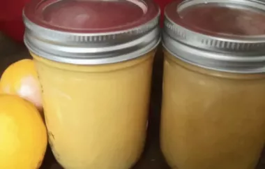 Classic Homemade Lemon Curd Recipe